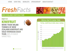Tablet Screenshot of freshfacts.co.nz